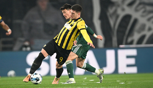 ΑΕΚ - Παναθηναϊκός 1-0 (Ημίχρονο): Σε θέση οδηγού με Γιόβιτς η Ένωση, Live, δείτε το γκολ 