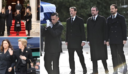 Πριγκίπισσα Ειρήνη: Live το τελευταίο αντίο στη Μητρόπολη Αθηνών, δείτε ποιοι παρίστανται