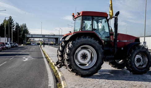 Θεσσαλονίκη: Αποχωρούν σήμερα τα τρακτέρ από Νησέλι και Πράσινα Φανάρια
