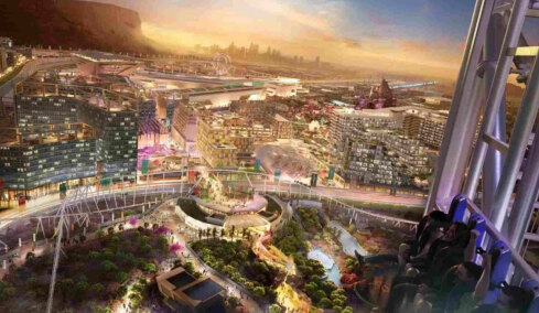 «Πράσινο» φως για τη γιγαντιαία πόλη των 34,6 δισ. ευρώ στην έρημο: Θα έχει πίστα F1, στάδιο Μουντιάλ και θεματικό πάρκο
