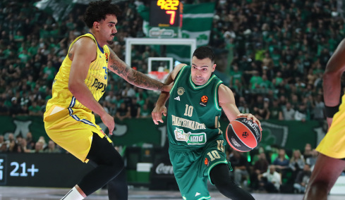 Μακάμπι - Παναθηναϊκός 40-39 (Β' περίοδος): Live η αναμέτρηση στο Τελ Αβίβ 