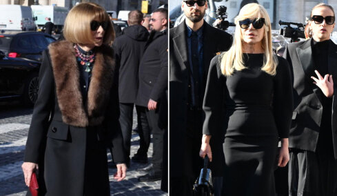 Με λευκά τριαντάφυλλα το τελευταίο αντίο στον Βαλεντίνο: Γουίντουρ, Βερσάτσε και Χάθαγουεϊ αποχαιρετούν τον θρυλικό σχεδιαστή μόδας