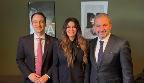 Συνάντηση Εξάρχου – Κράτσιου στο Νταβός με επίκεντρο την ενέργεια και τη γεωπολιτική, παρούσα και η Γκιλφόιλ