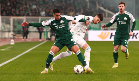 Παναθηναϊκός-Ρόμα 1-1 (Β' ημίχρονο), live η αναμέτρηση για το Europa League, δείτε τα γκολ
