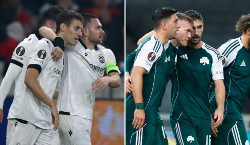 Europa League: Με Θέλτα ο ΠΑΟΚ, με Βικτόρια Πλζεν ο Παναθηναϊκός στα πλέι οφ, live η κλήρωση
