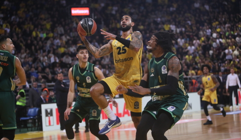 Τεράστια νίκη του Άρη στο Αλεξάνδρειο, 102-95 τον Παναθηναϊκό στην παράταση, βίντεο 