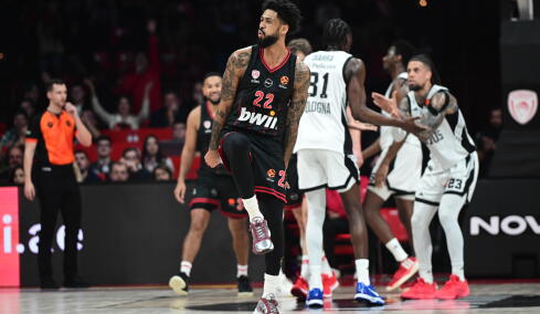 Ολυμπιακός - Βίρτους Μπολόνια 109-77: Επέστρεψε στις νίκες με διαστημική εμφάνιση, βίντεο 