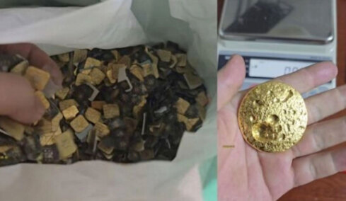 Κινέζος blogger εξήγαγε χρυσό αξίας 17.000 δολαρίων από παλιές κάρτες SIM (vid)