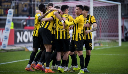 Με κυριαρχική εμφάνιση και ξέσπασμα στο β΄ημίχρονο η ΑΕΚ 0-4 στις Σέρρες, δείτε τα γκολ