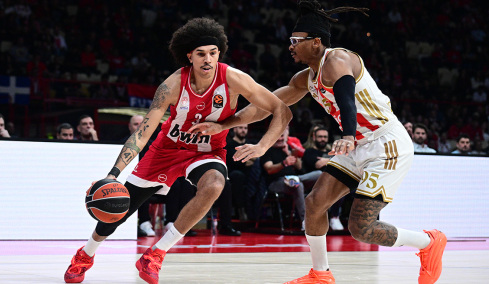 Ολυμπιακός - Ερυθρός Αστέρας 90-83 (Δ' περίοδος): θρίλερ στο ΣΕΦ, live η αναμέτρηση