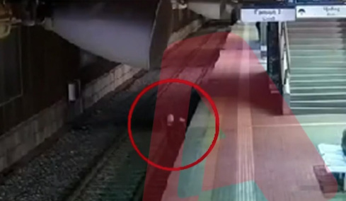 Μπήκε στις γραμμές του Προαστιακού στο Ζεφύρι και έκλεψε καλώδιο χαλκού 100 μέτρων, δείτε βίντεο