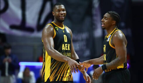 Τεράστιο διπλό της ΑΕΚ 88-71 τον ΠΑΟΚ στη Θεσσαλονίκη, δείτε βίντεο