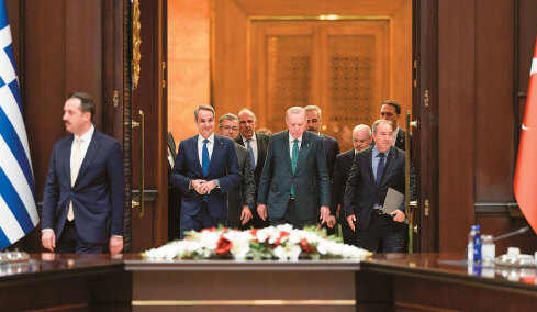 Ελλάδα - Τουρκία σε «ήρεμα νερά»  μέχρι τις εκλογές, μετά τη συνάντηση Μητσοτάκη με Ερντογάν στην Άγκυρα