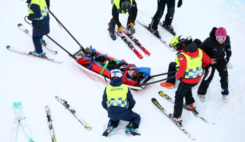 Χειμερινοί Ολυμπιακοί: Σοκαριστική πτώση για τον παγκόσμιο πρωταθλητή Φίνλεϊ Μέλβιλ Άιβς