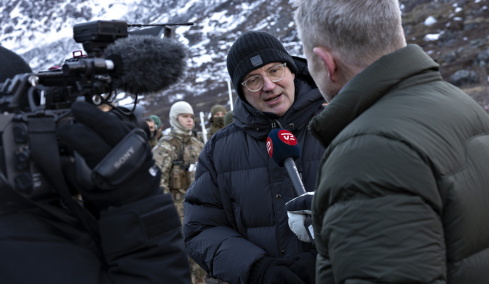 Η Γροιλανδία «δεν χρειάζεται» αμερικανικό πλωτό νοσοκομείο, απαντά ο Δανός υπουργός Άμυνας στον Τραμπ