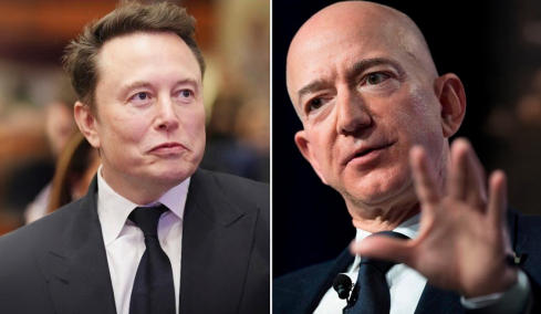Ούτε οι ΗΠΑ ούτε η Κίνα: Η μάχη για τον έλεγχο του πλανήτη δίνεται από τον Έλον Μασκ και τον Τζεφ Μπέζος στο διάστημα
