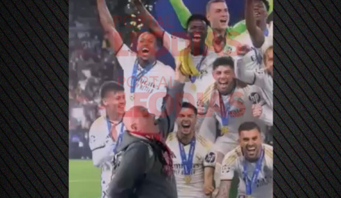 Οπαδός της Μπενφίκα επισκέφτηκε το μουσείο της Ρεάλ και έβαλε μπανάνες στην φωτογραφία του Βινίσιους