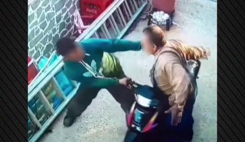 Bίντεο ντοκουμέντο από τη Λέρο: Ο πατέρας χτυπούσε τον γιο του στο συνεργείο, πριν από ένα χρόνο