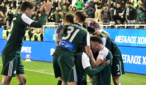 Παναθηναϊκός - Αρης 3-1: Με «ευρωπαϊκό» αέρα και στη Λεωφόρο έκανε άλμα για τετράδα, δείτε τα γκολ
