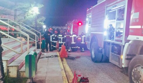 Συναγερμός στο νοσοκομείο Μεσολογγίου λόγω φωτιάς από βραχυκύκλωμα