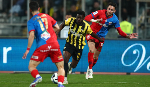 Βόλος - ΑΕΚ 2-2: Με buzzer-beater του Ρέλβας η Ένωση πήρε τον βαθμό, δείτε τα γκολ