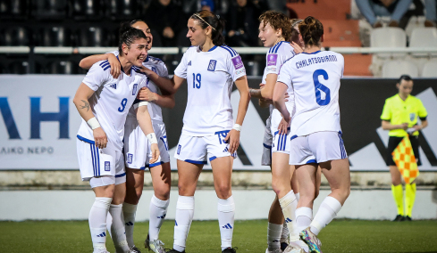 Προκριματικά Παγκοσμίου Κυπέλλου Γυναικών 2027: Η Ελλάδα 3-0 την Γεωργία στο Ηράκλειο, δείτε τα γκολ 