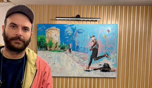 Αχιλλέας Μεσάικος: Ζωγραφική από τυχαίες στιγμές