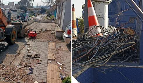 H ΕΛΑΣ στο άδυτο της Φυλής: Καλώδια 1.650 μέτρων για ρευματοκλοπές, σπατάλη τόνων νερού, κατάληψη δρόμων,  12 συλλήψεις