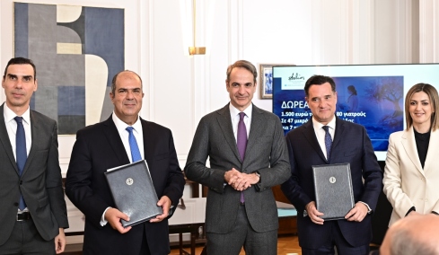 Μητσοτάκης: Καλώ τους ευεργέτες να σταθούν στο ύψος των περιστάσεων και να επιστρέψουν ένα μέρος του πλούτου τους στην πατρίδα τους