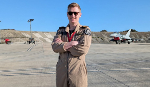 Βρετανός πιλότος περιγράφει πώς κατέρριψε drone Shahed από F-35, το γιόρτασε με μία κυπριακή μπίρα