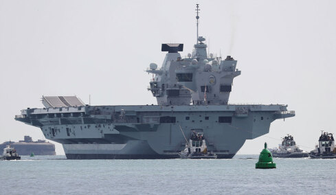 Η Βρετανία θέτει σε κατάσταση υψηλής ετοιμότητας το αεροπλανοφόρο HMS Prince of Wales