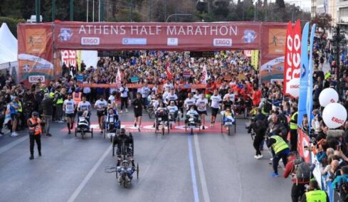 Κλειστοί δρόμοι σήμερα (8/3) στην Αθήνα: Οι κυκλοφοριακές ρυθμίσεις για τον ημιμαραθώνιιο της Αθήνας