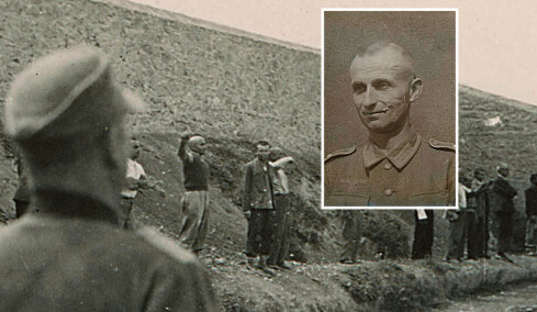 Το σκληρό πρόσωπο του 40χρονου Χέρμαν Χόιερ, του Ναζί λοχία που φωτογράφισε τις εκτελέσεις στην Καισαριανή 