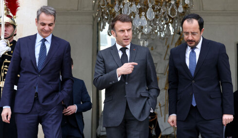Στην Κύπρο τη Δευτέρα Μητσοτάκης και Μακρόν, θα έχουν συνάντηση με Χριστοδουλίδη