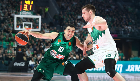 Παναθηναϊκός - Ζάλγκιρις 49-44 (Γ' περίοδος): Live η αναμέτρηση για τη Euroleague 