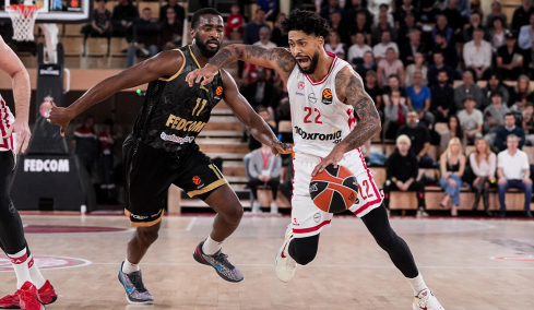 Μονακό - Ολυμπιακός 41-30 (Β' περίοδος): Ξέφυγαν οι Μονεγάσκοι, αγνώριστοι οι Πειραιώτες, Live 