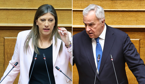 «Να περάσουν οι αθώοι» ειρωνεύτηκε η Κωνσταντοπούλου τον Βορίδη, «μισό  λεπτό να αποφύγουμε τους εισαγγελείς» της απάντησε