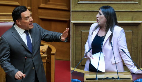 Δεύτερο ημίχρονο Γεωργιάδη - Κωνσταντοπούλου: «Αστυνομικός σου τραμπούκιζε στη δίκη για Βαλυράκη» - «Προφανώς κάτι δεν πάει καλά με την πρόεδρο» - Βίντεο