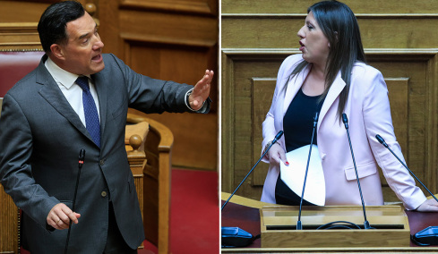 Δεύτερο ημίχρονο Γεωργιάδη - Κωνσταντοπούλου: «Αστυνομικός σου τραμπούκιζε στη δίκη για Βαλυράκη» - «Προφανώς κάτι δεν πάει καλά με την πρόεδρο» - Βίντεο