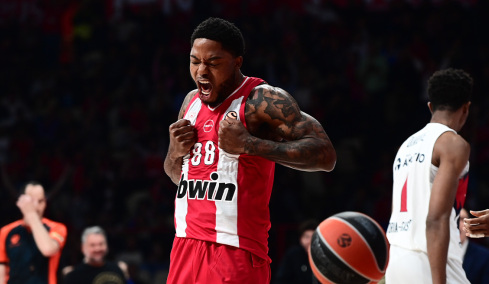 Ολυμπιακός - Μπασκόνια 90-80: Αγχωτική νίκη στο ΣΕΦ 