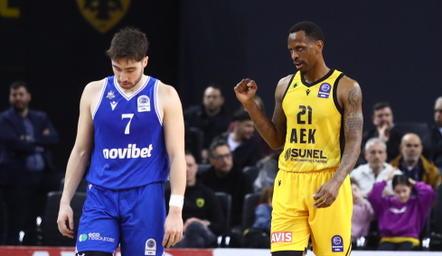 ΑΕΚ - Ηρακλής 100-87: «Καθάρισε» στην 4η περίοδο με κορυφαίο τον Νάναλι, βίντεο 