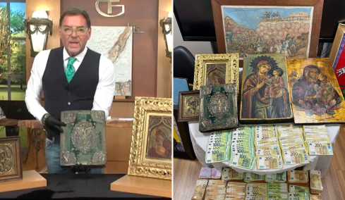 Πώς ξεκίνησε η έρευνα της ΕΛΑΣ για τον Γιώργο Τσαγκαράκη, έγινε ανώνυμη καταγγελία, λέει η Δημογλίδου - Δείτε φωτογραφίες με τους πλαστούς πίνακες