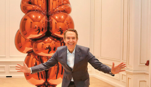 Συνέντευξη: Γιατί ο Τζεφ Κουνς αγαπάει την Αφροδίτη και την Αθήνα