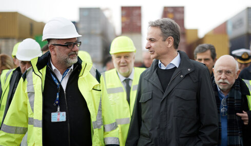 Μητσοτάκης: Το λιμάνι της Θεσσαλονίκης αναβαθμίζεται και θα μετατραπεί σε πλήρη διαμετακομιστικό κόμβο