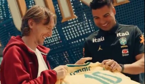 Βίντεο: Το συγκινητικό reunion Κασεμίρο - Μόντριτς