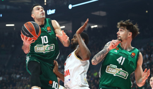 Παναθηναϊκός - Μονακό 52-35 (ημίχρονο): Πάτησαν... γκάζι και ξέφυγαν οι πράσινοι, live η αναμέτρηση για τη Euroleague