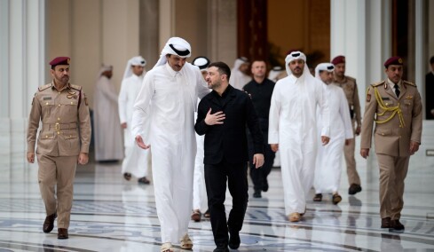 Ζελένσκι μετά την υπογραφή συμφωνίας με το Κατάρ: Θέλουμε μακροχρόνιους δεσμούς με τις χώρες της Μέσης Ανατολής