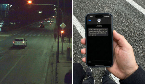 Έφυγαν τα πρώτα «ραβασάκια» από τις κάμερες ΑΙ: 130 κλήσεις για κόκκινο και κράνος από το Σάββατο μέχρι σήμερα, 40.000 σοβαρές παραβάσεις σε ένα μήνα
