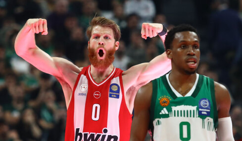 Παναθηναϊκός - Ολυμπιακός 94-101: Κυρίαρχοι οι Πειραιώτες στο επεισοδιακό ντέρμπι του ΟΑΚΑ, βίντεο