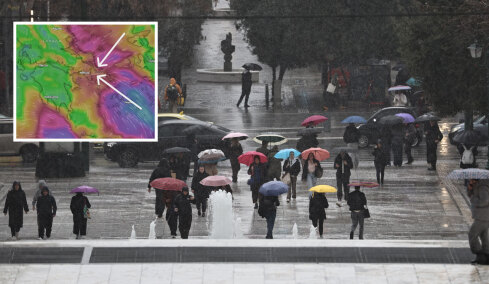 Τι είναι η σύγκλιση ανέμων που θα πυροδοτήσει καταιγίδες στην Αττική, από το απόγευμα χαλάει ο καιρός - Ποια είναι η χειρότερη μέρα